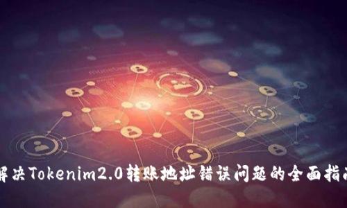解决Tokenim2.0转账地址错误问题的全面指南